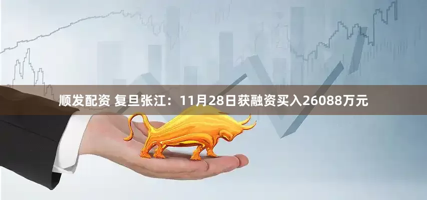 顺发配资 复旦张江：11月28日获融资买入26088万元